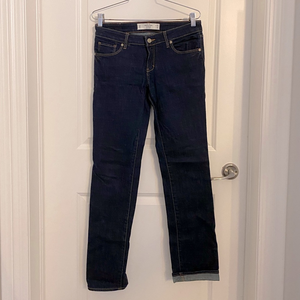Abercrombie and Fitch dark jeans